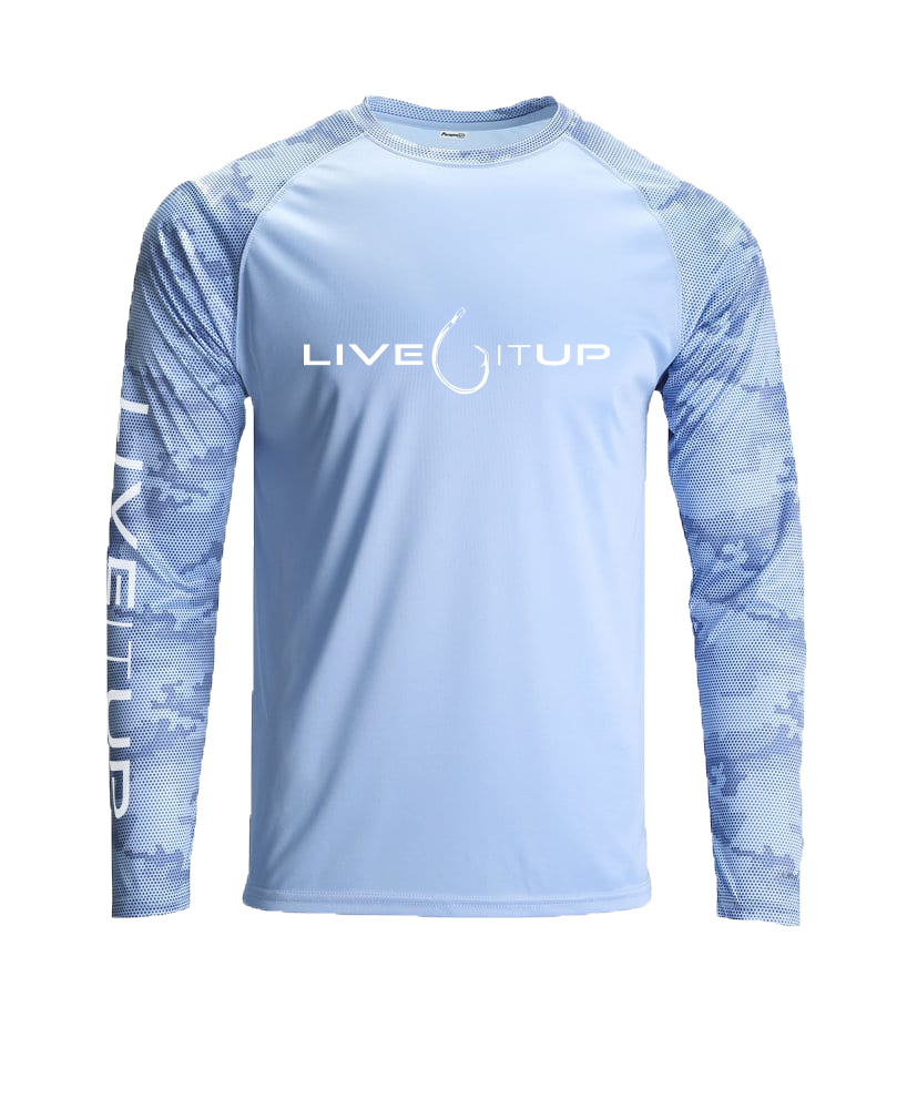 Performance Long Sleeve Fishing Jersey UV 50+ UPF 