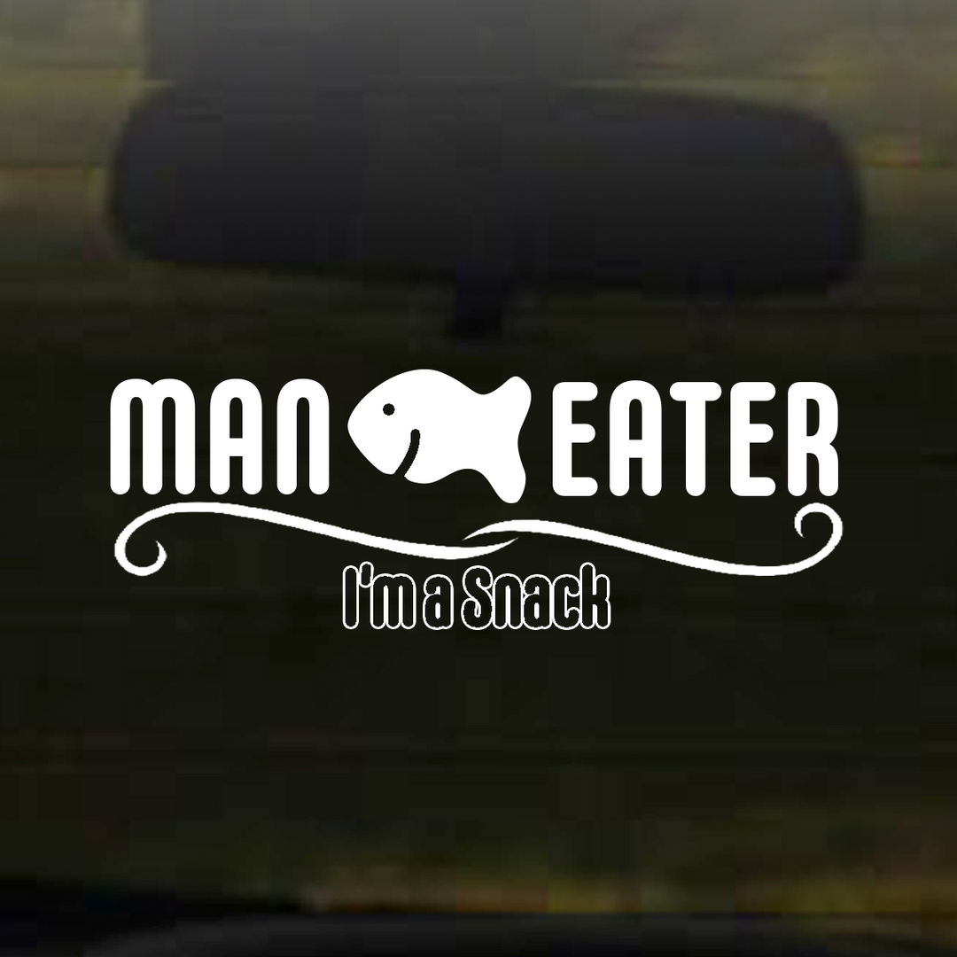 Man-Eater Vinyl Decal