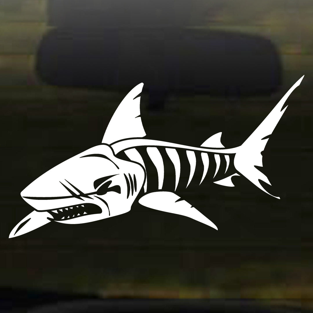 Bone Shark Vinyl Decal