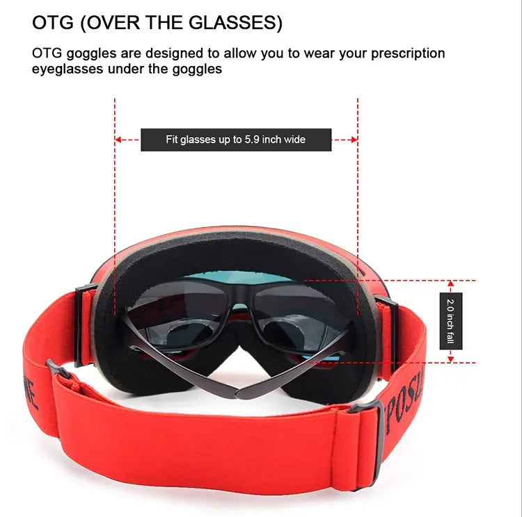 ski goggles fog up Anti-Fog Ski / Snowboarding Goggles – Live it Up Outfitters LLC