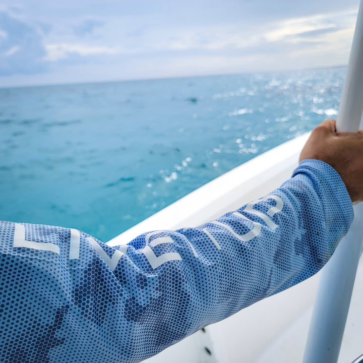 "Bluefin" Performance Long Sleeve Fishing Shirt