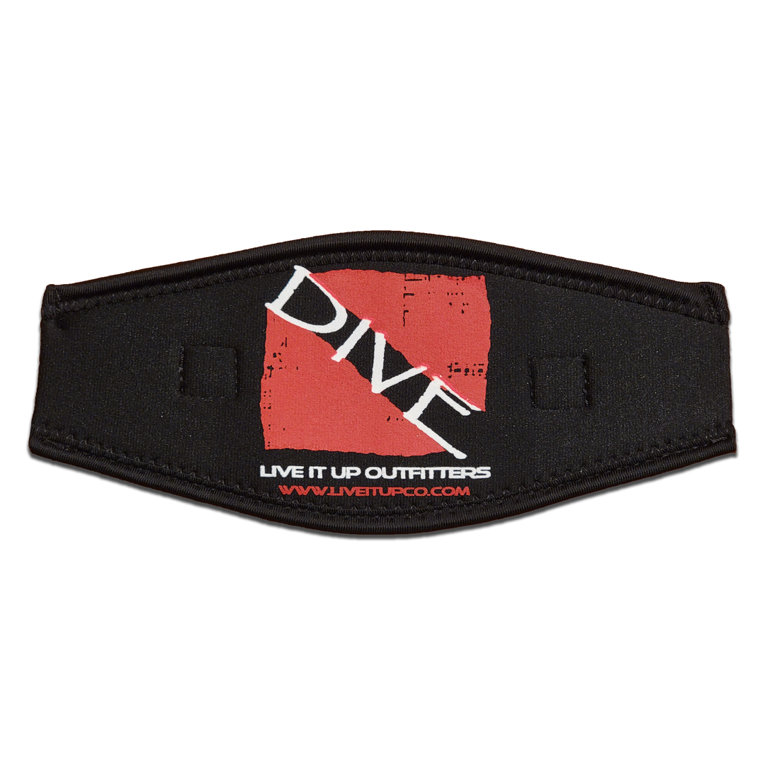 Dive Flag Neoprene Mask Strap