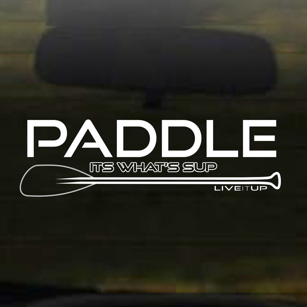 Paddle Vinyl Decal