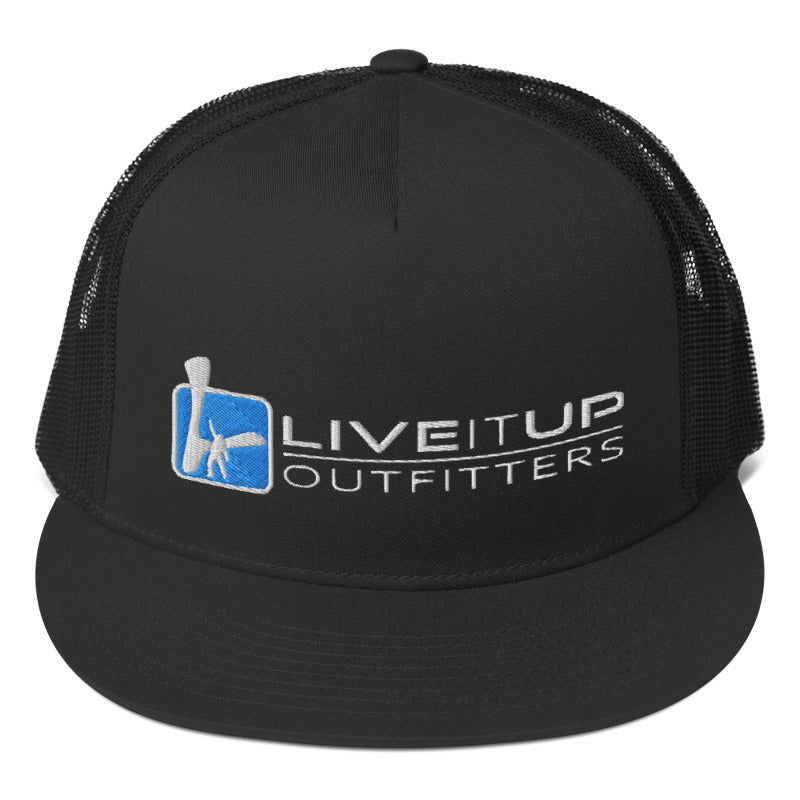 Live it Up Square Logo Trucker Hat