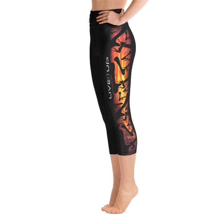 Women's "Rise" Yoga Capri Leggings